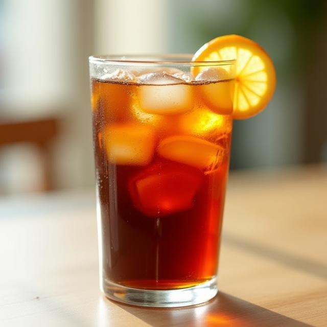 A glass of Bayfront Cold Brew coffee